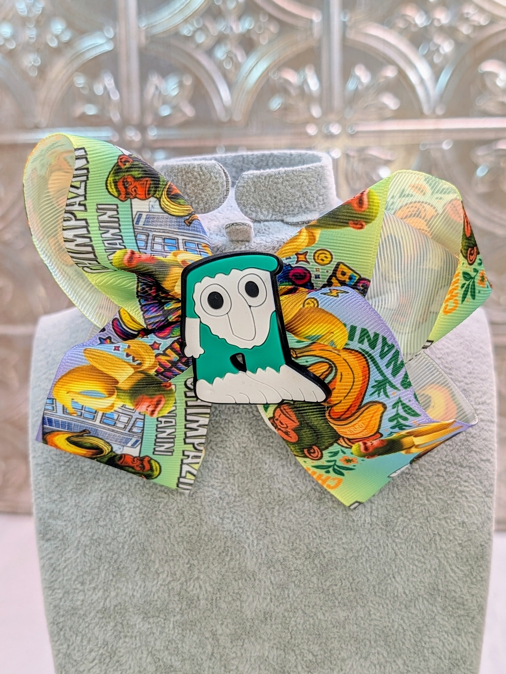 Medium Size Kids Brain Rot Hairbow